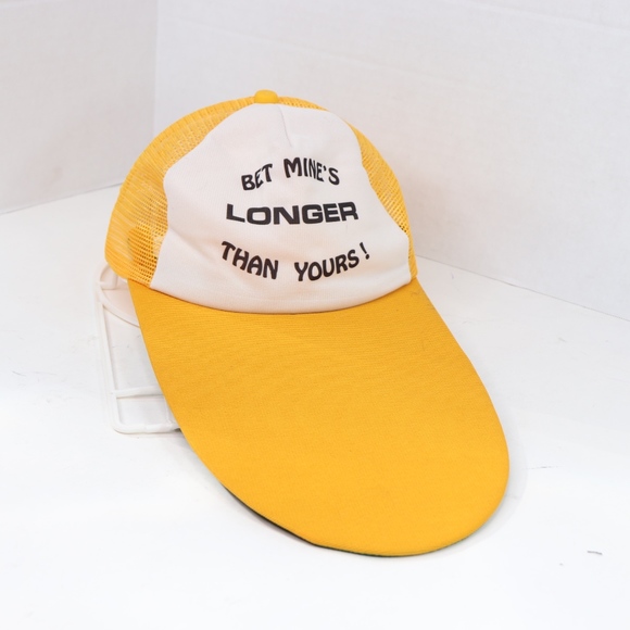 Long Bill Novelty Trucker Hat 
